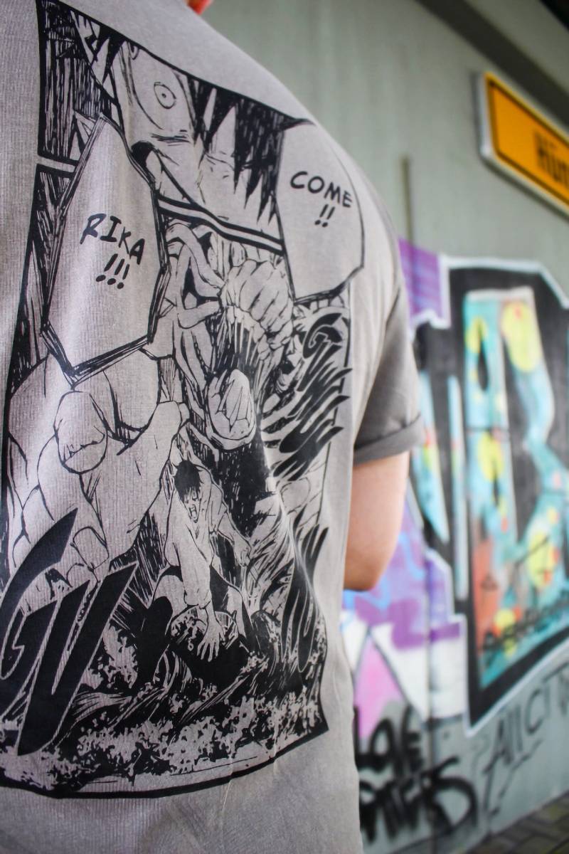 Anime Cursed Spirits Oversize T-Shirt [Unisex] von KanjisUniverse