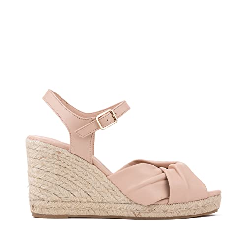 Kanna - Handgefertigte Espadrilles und Keilsandaletten - ÖKO-DESIGN (Beige - 40) von Kanna