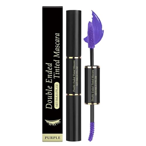 Doppelte Geendete Mascara-Set Für Wimpern | Wasserdichte Voluminisierende Verlängerung Verschmutzungssicheres Langlebiges Wimpern Make-up, Für Das Halloween-Cosplay Für Reisepartyabend von Kanoauo