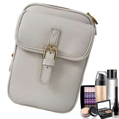 Kanoauo Schultertasche | Diebstahlsichere Ledertasche | Mit integriertem Portemonnaie verstellbarer Trageriemen Vintage geräumige Tasche für Damen Business Freizeit Geburtstag von Kanoauo