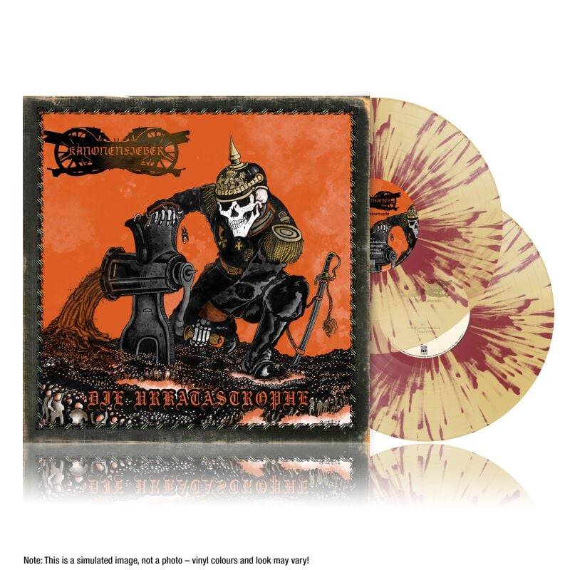 Die Urkatastrophe von Kanonenfieber - 2-LP (Artbook, Coloured, Limited Deluxe Edition, Limited Edition) von Kanonenfieber