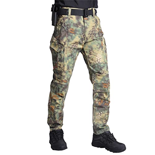 Military Camouflage Jacken Pants US Army Tactical Herren Windbreaker Hoodie Feldjacke, Hose mit Dschungel-Python, XL Military Camouflage Jacken Pants US Army Tactical Herren Windbreaker Hoodie Feldjacke, Hose mit Dschungel-Python, XL von Kanpcelns