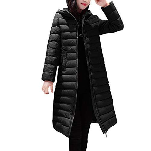 Steppjacke Damen Lang Daunenjacke Dicke Warme Wintermantel Elegant Trenchcoat,Kanpola Rollkragen Daunenmantel Slim Fit Outdoor Jacke Winter Outwear von HizoeChu