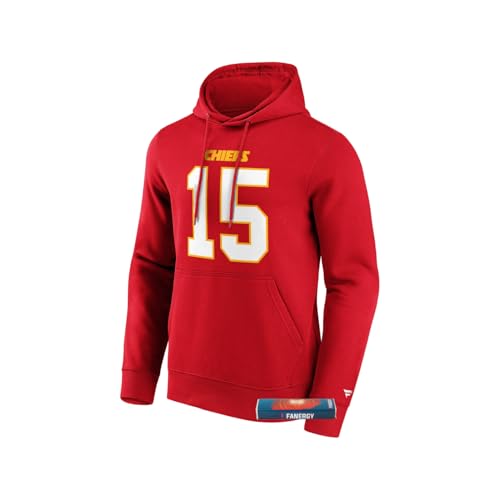 Kansas City Chiefs Hoodie MAHOMES Kapuzenpullover Herren NFL Fanartikel + Fanergy Traubenzucker von Kansas City Chiefs