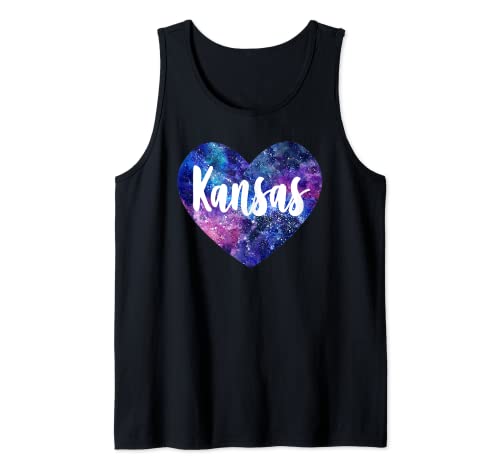I Love Kansas USA für Damen Tank Top I Love Kansas USA für Damen Tank Top von Kansas USA Travel Apparel Company