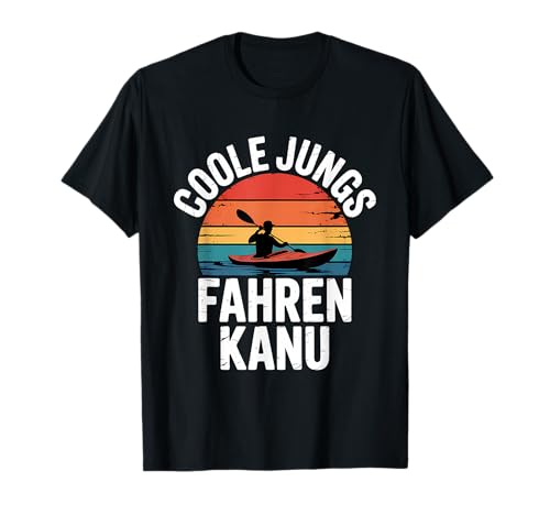 Coole Jungs Fahren Kanu Kanufahrer T-Shirt Coole Jungs Fahren Kanu Kanufahrer T-Shirt von Kanu Fahrer Kanufahrer
