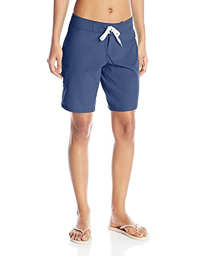 Kanu Surf Damen Marina Solid Stretch Boardshort - Blau - von Kanu Surf