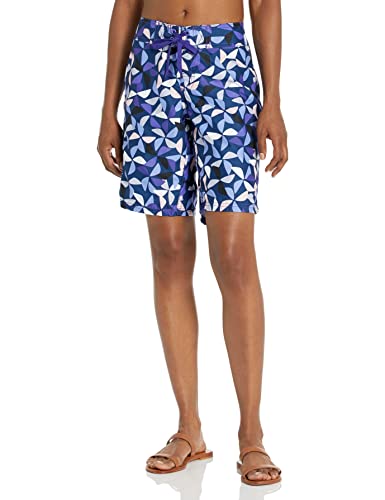 Kanu Surf Damen Oceanside Active Swim Board Shorts mit LSF 50+ (Normale Größen) Boardshorts, Audrey Purple, 38 von Kanu Surf