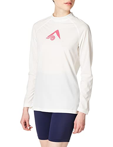 Kanu Surf Damen Keri Langarm-Rashguard LSF 50+ Rash Guard Hemd, weiß, Large von Kanu Surf