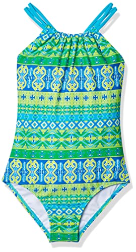 Kanu Surf Mädchen Jasmine Beach Sport Halter One Piece Swimsuit Einteiliger Badeanzug, Mahina Green, 38 DE Kanu Surf Mädchen Jasmine Beach Sport Halter One Piece Swimsuit Einteiliger Badeanzug, Mahina Green, 38 DE von Kanu Surf