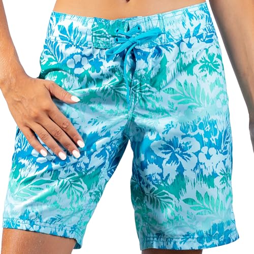 Kanu Surf Oceanside Damen Badeshorts UPF 50+ - Blau - 38 von Kanu Surf