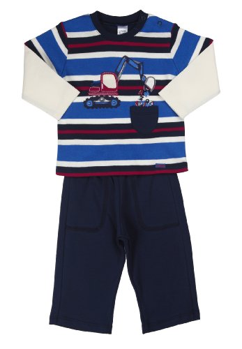 Kanz Baby - Jungen Zweiteiliger Schlafanzug 2Tlg., Gestreift, Gr. 104, Mehrfarbig (Y/D Stripe Multicolored 0001) von Kanz