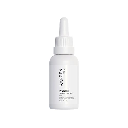 Kanzen Man Noble Beard Oil 30 Ml – Premium-Bartöl Zum Erweichen, Befeuchten Und Pflegen, Unterstützt Gesünderes Gesichtshaar Kanzen Man Noble Beard Oil 30 Ml – Premium-Bartöl Zum Erweichen, Befeuchten Und Pflegen, Unterstützt Gesünderes Gesichtshaar von Kanzen Skincare