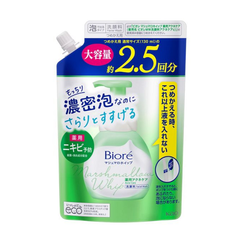 Kao - Biore Marshmallow Whip Medicated Acne Care Refill Large Capacity - 330ml von Kao