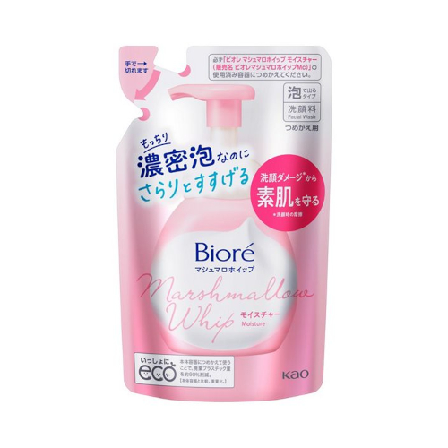 Kao - Biore Marshmallow Whip Moisture Refill - 130ml von Kao