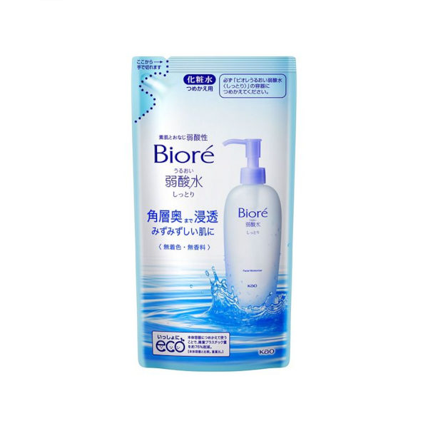 Kao - Biore Moisturizing Weak Acid Water Refill - 180ml von Kao
