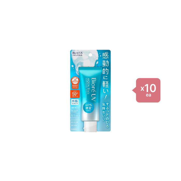 Kao - Biore UV Aqua Rich Water Essence SPF50+ PA++++ - 70g (10ea) Set von Kao