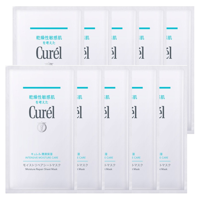 Kao  - Curel Intensive Moisture Care Moisture Repair Sheet Mask (10ea) von Kao
