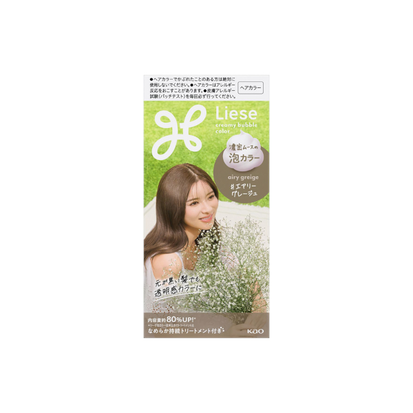 Kao - Liese Creamy Bubble Color (Japan Version) - 1 box - Airy Greige von Kao