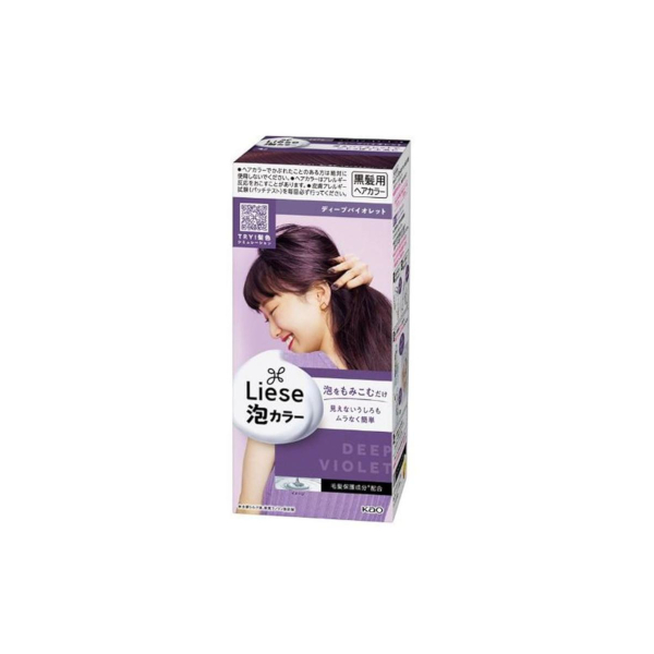 Kao - Liese Creamy Bubble Color (Japan Version) - 1 box - Deep Violet von Kao