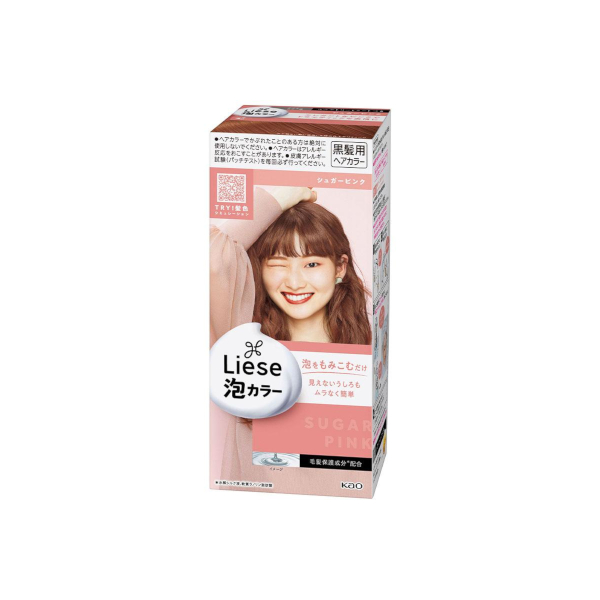 Kao - Liese Creamy Bubble Color (Japan Version) - 1 box - Sugar Pink von Kao