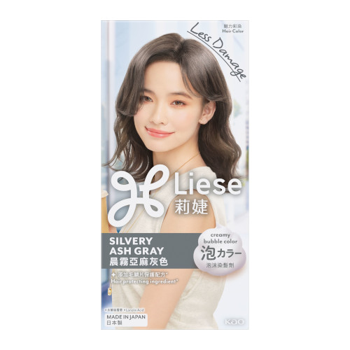 Kao - Liese Creamy Bubble Color - 1 Box - Silvery Ash Gray von Kao