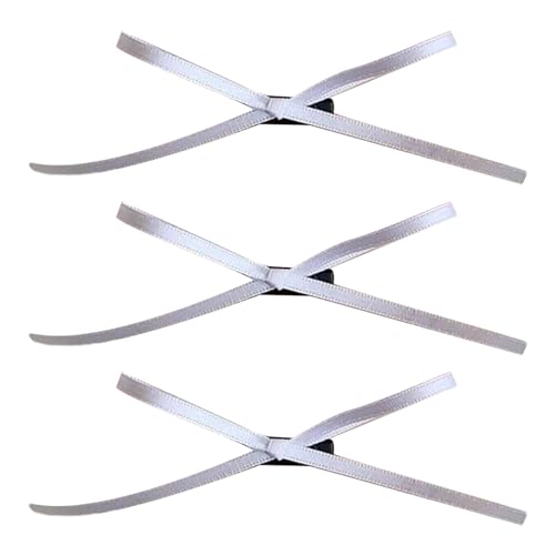 3 Stück Haarspangen 2000er Balletcore flache Clips Balletcore Haarnadel Elegante Haarspange für Bündel Schleife Haarspangen für Mädchen von Kaohxzklcn