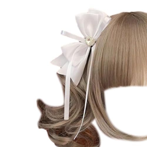 3D-Haarspange mit Herzband, Schleife, Haarnadel, Cosplay, einfaches und modisches Haar-Accessoire, perfekt für verschiedene Veranstaltungen, 3D-Haarnadel von Kaohxzklcn