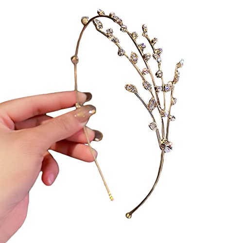 Elegantes Haarband für Partys, Junggesellinnenabschied, Kopfbedeckung, Brautschmuck, Hochzeitskleid, modischer Kopfschmuck, Damen-Stirnband, athletisches Haar von Kaohxzklcn