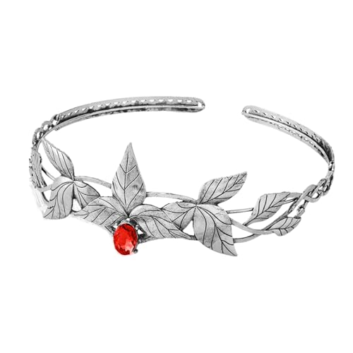 Elegantes griechisches Barock-Stirnband mit Blättern, für Mädchen, Modell, modische Aufführungen, Show, Hochzeit, Party, Schmuck, griechische Stirnbänder für Damen, Halloween, grüne Stirnbänder für von Kaohxzklcn