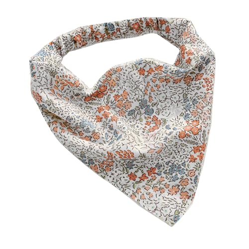 Floral Hair Bandanas Kopftuch Frauen Haarschal Niedliches Blumenmuster Stirnband Vintage Kopfbedeckung Kopftuch für Mädchen Floral Hair Bandanas Kopftuch Kopftuch Kopftuch Stirnbänder für Frauen von Kaohxzklcn