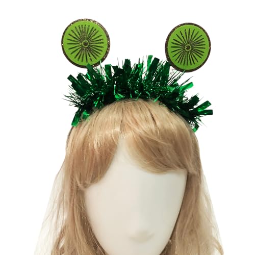 Hawaiianisches Kiwi-Haarband für Strandparty, hawaiianischer Haarreif, Urlaub, Kopfschmuck, Poolparty, Feier, Haarband, Themenparty, Haarband von Kaohxzklcn