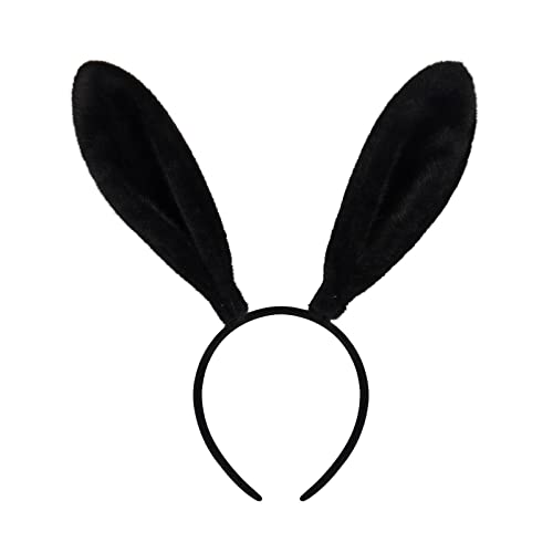 Kaohxzklcn Waschendes Gesicht, Stirnband, Ohr, Haarreif, Plüsch, Party, Kopfschmuck, Ostern, Party, Cosplay, Kostüm, Unisex, Plüsch-Stirnbänder für Damen, zum Waschen des Gesichts, Plüsch-Stirnbänder von Kaohxzklcn