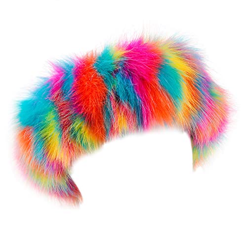 Kunsthaar-Stirnband, stilvoll, gemütlich, Haarband, Outdoor-Sportausrüstung, Mädchen, russischer Hut, Winter-Kopfschmuck von Kaohxzklcn