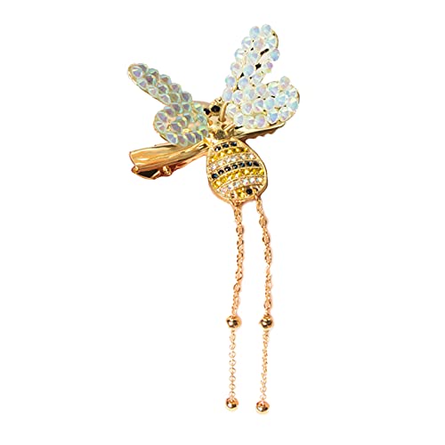 Moving Wings Bee Hairpin Elegant Bee Hair Clips Antique Side Clip Hair Accessories For Women Girls Moving Bee Hair Clips Elegant von Kaohxzklcn