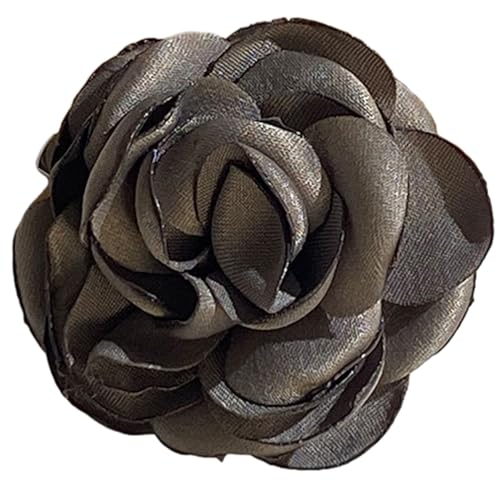 Vintage Anstecknadel, mehrere Farben, Haarspange, Damen-Brosche, Schmuck, französische Brosche, Haarspange, elegante Kragen-Blumen-Brosche von Kaohxzklcn