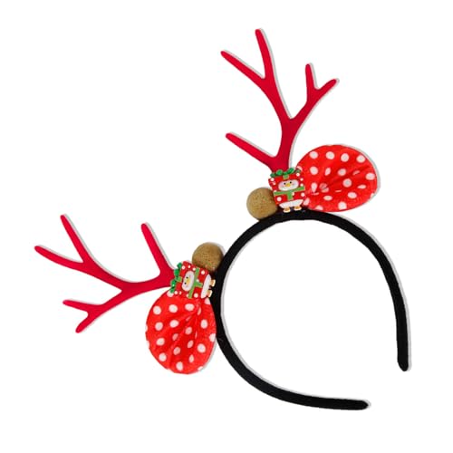 Weihnachts-Stirnband für Erwachsene, Teenager, Rentiergeweih, Haarreif, Karneval, Party, Abschlussball, Party, Cosplay, Requisiten, Geweih, Stirnbänder für Frauen, Hirschgeweih, Stirnband mit Geweih von Kaohxzklcn