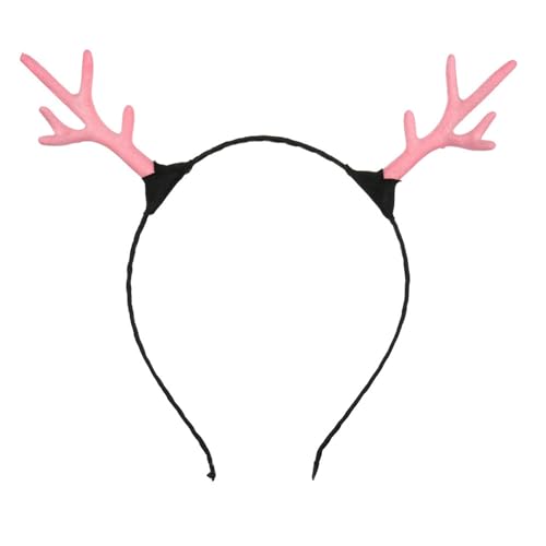 Weihnachts-Stirnband für Erwachsene, Teenager, Rentiergeweih, Haarreif, Karneval, Party, Abschlussball, Party, Cosplay, Requisiten, Weihnachts-Stirnbänder für Erwachsene, Weihnachts-Stirnbänder für von Kaohxzklcn