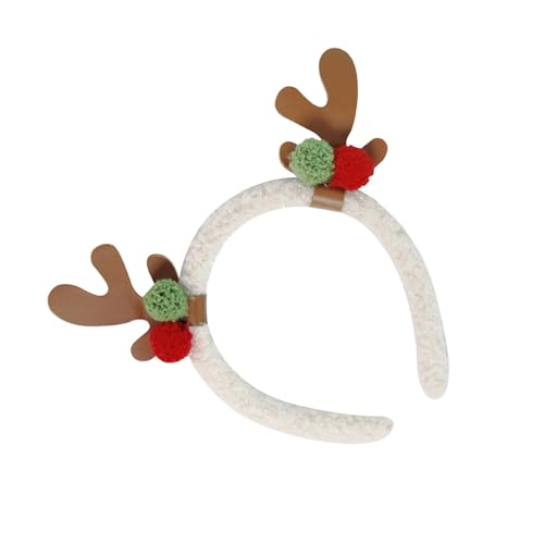 Weihnachts-Stirnband für Erwachsene, Teenager, Rentiergeweih, Haarreif, Karneval, Party, Abschlussball, Party, Cosplay, Requisiten, Weihnachts-Stirnbänder für Erwachsene, Weihnachts-Stirnbänder für von Kaohxzklcn