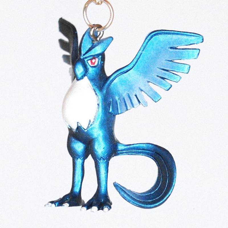 Handgefertigter Vintage Schlüsselanhänger, Arktos Kyogre Latios Latias, Charm Videospiel Figur Retro Geschenk Accessoire Monster von KaosKimsThings