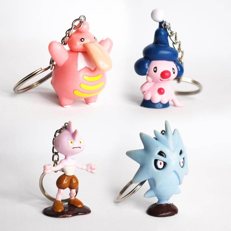 Handgemachter Vintage Schlüsselanhänger, Rabauz Schlurplek Pupitar Pantimimi, Charm Videospiel Figur Retro Geschenk von KaosKimsThings