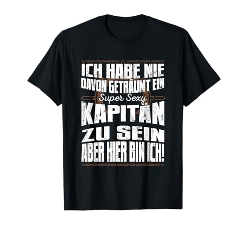 Kapitän Shirt Herren Boot Geschenk Segler Nautik Motorboot T-Shirt Kapitän Shirt Herren Boot Geschenk Segler Nautik Motorboot T-Shirt von Kapitän Geschenke Herren & Boot Geschenk Segler