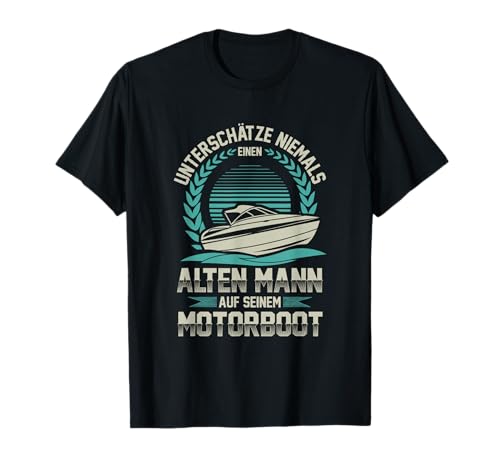 Kapitän Shirt Herren Boot Bootsbesitzer Vatertag T-Shirt Kapitän Shirt Herren Boot Bootsbesitzer Vatertag T-Shirt von Kapitän Geschenke & Bootsbesitzer Seemann Shirts