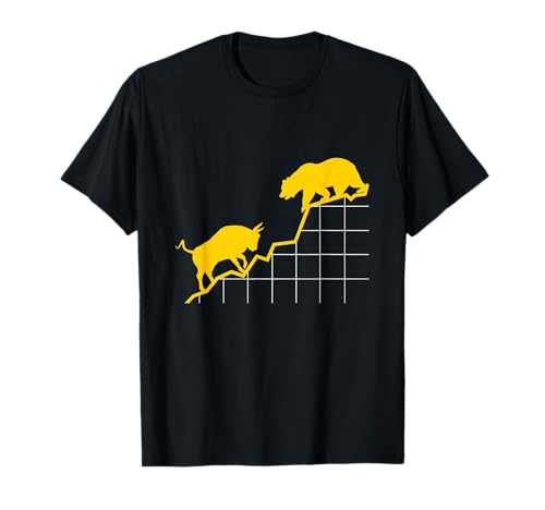 Bulle vs Bär I Aktien Börse Stock Market ETF Kapital T-Shirt Bulle vs Bär I Aktien Börse Stock Market ETF Kapital T-Shirt von Kapitalismus Geschenke & Geschenkideen