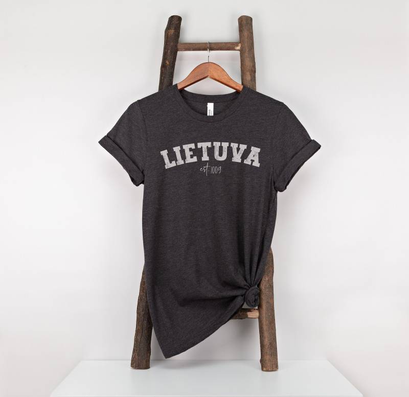 Lietuva Shirt Est. 1009 Tshirt For Lithuanians Born in Lithuania Origin Unisex Her Or Him Mothers Day Gift Fathers von KapitelNull