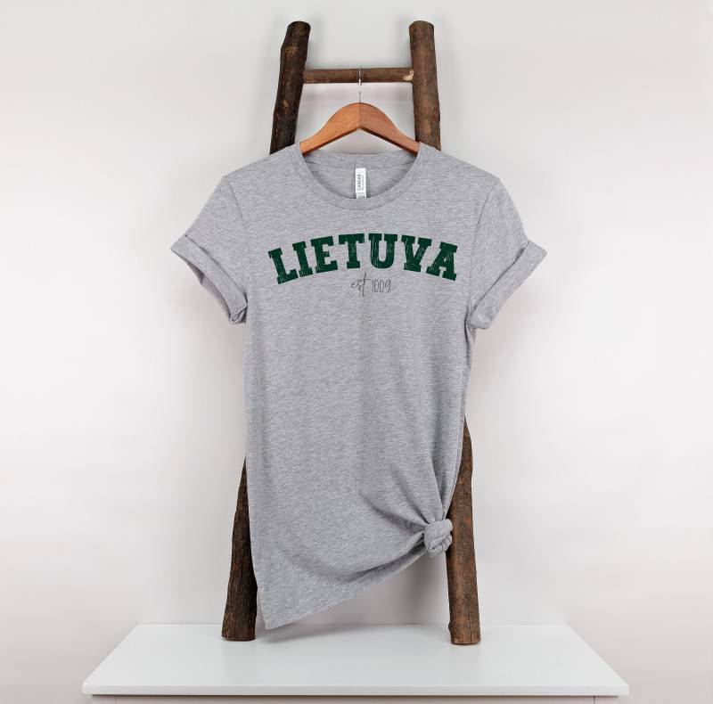 Lietuva Shirt Est. 1009 Tshirt For Lithuanians Born in Lithuania Origin Unisex Her Or Him Mothers Day Gift Fathers von KapitelNull