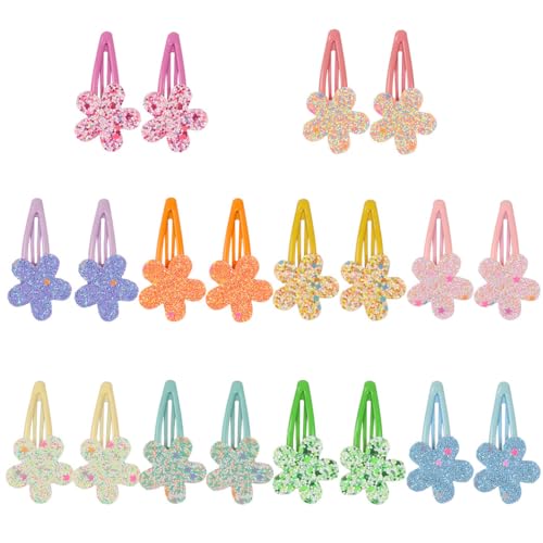 20 Stück dekorative Haarspangen für Kinder, Glitzer-Haarspangen, Haarnadeln von Kapmore