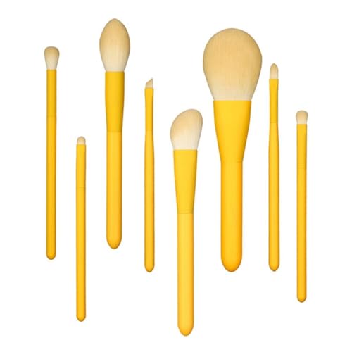 8-teiliges professionelles Make-up-Pinsel-Set: flexibles Nylon, natürlicher Lidschatten-Set, Kosmetik-Werkzeug von Kapmore