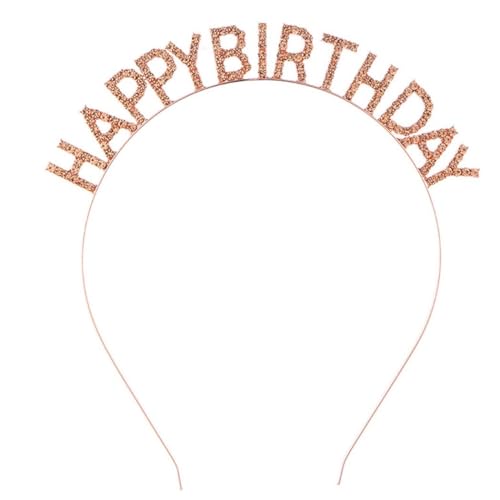 Haarreif, dünner Haarreif, schmales Haarband für Happy Birthday Party, Match alle Anti-Rutsch von Kapmore