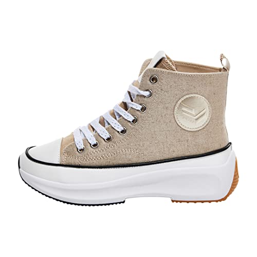 Kaporal Damen Christa Sneaker, Beige irise, 39 EU von KAPORAL